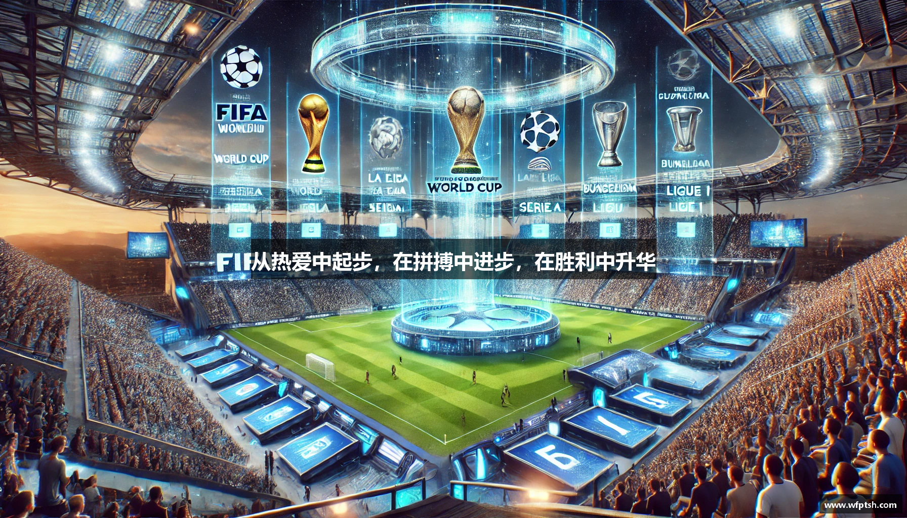 从热爱中起步，在拼搏中进步，在胜利中升华